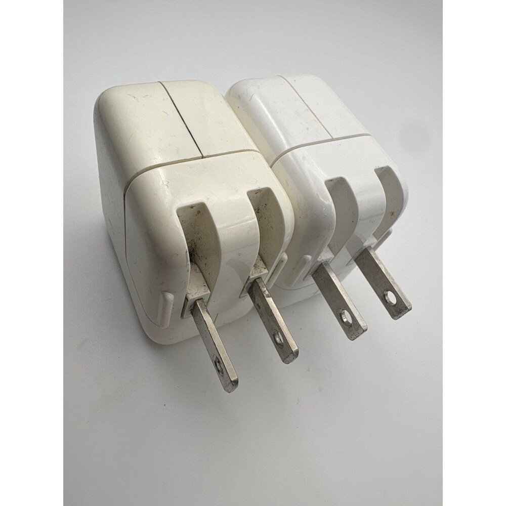 Apple OEM 12W A1401 & 10W A1357 USB Power Adapter Charger Lot of 2 Genuine